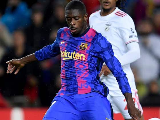 Article image:Barcelona  growing confident of Ousmane Dembele commitment