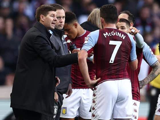 Article image:Gerrard claims Aston Villa deserved something from Man City defeat