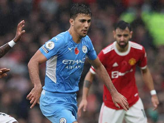 Article image:Man City midfielder Rodri on Haaland: We're waiting for the Viking's arrival; end of false 9