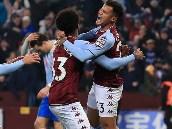 Article image:Coutinho thrilled as he scores on Aston Villa debut for Man Utd draw