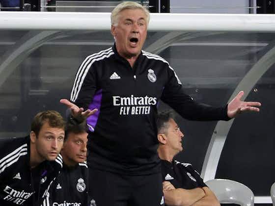 Article image:Real Madrid coach  Ancelotti talks summer market ahead of Super Cup showdown