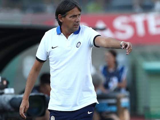 Article image:Inter Milan coach  Inzaghi  satisfied after  defeat to Villarreal