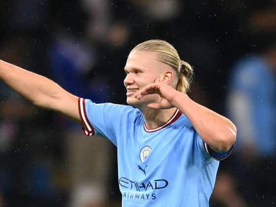 Article image:Pep Guardiola denies existence of Real Madrid clause in Erling Haaland's contract