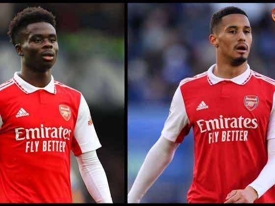 Article image:Arsenal set timeline for new Bukayo Saka and William Saliba contracts