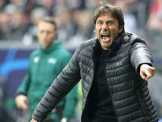 Article image:Antonio Conte unconcerned by Tottenham's sloppy finishing in Frankfurt draw