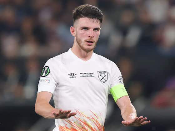 Article image:Arsenal reluctant to meet West Ham's asking price for Declan Rice