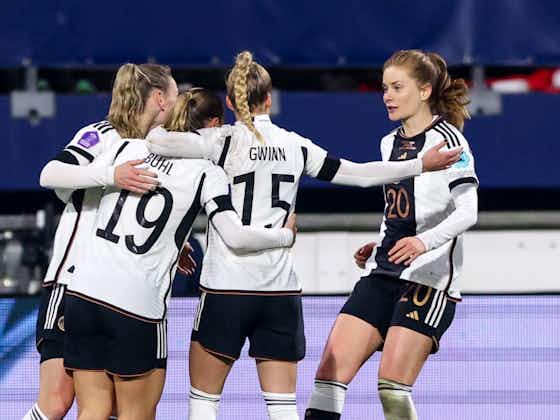 Artikelbild:EM-Qualifikation: DFB-Frauen in einer Gruppe mit Österreich, Island und Polen