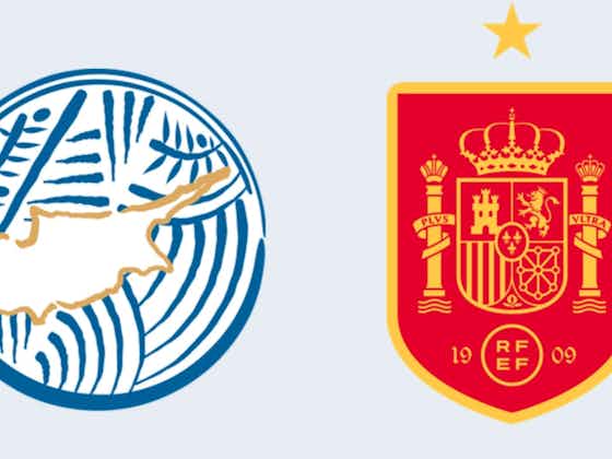 Article image:Cyprus vs Spain - Euro 2024 qualifier: TV channel, team news, lineups & prediction