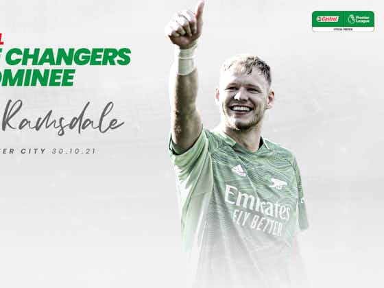 Article image:Castrol Game Changer Award nominee - Aaron Ramsdale