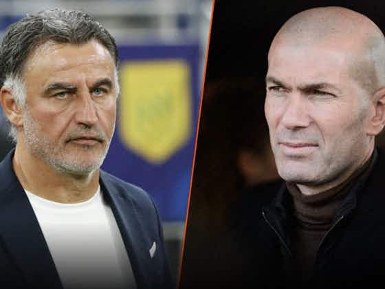 Article image:PSG nearing Christophe Galtier agreement; Zinedine Zidane distances himself from job