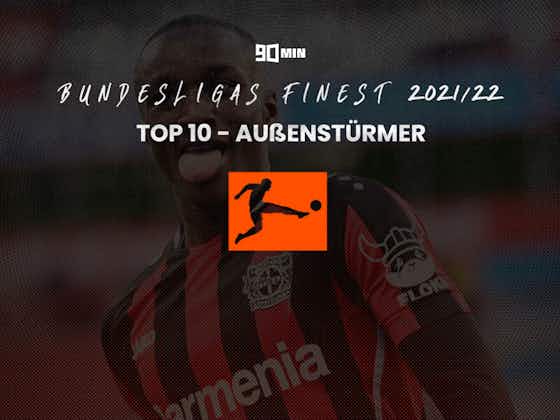 Artikelbild:Bundesliga-Saison 2021/22: Die Top 10 der Flügelstürmer