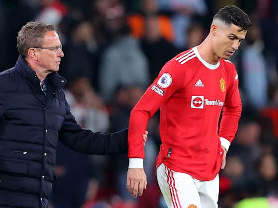 Article image:Ralf Rangnick: Man Utd 'compromised' due to Cristiano Ronaldo's lack of pressing