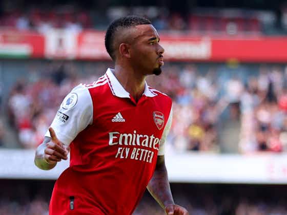 Article image:Gabriel Jesus reveals delight at Arsenal’s fast start to the season