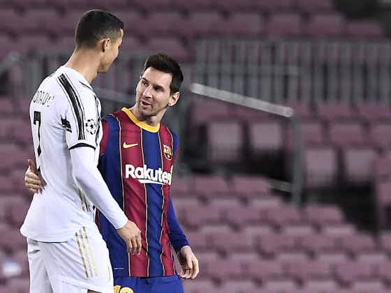 Artikelbild:Gerard Pique verrät: So denkt Lionel Messi über die Rivalität mit Cristiano Ronaldo