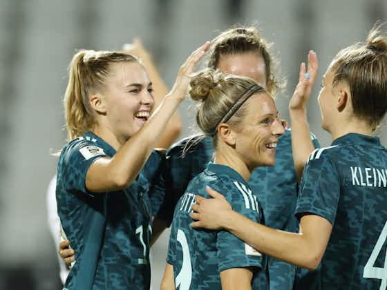 Artikelbild:DFB-Frauen mit Schützenfest zum Quali-Abschluss: Die Noten zum 8:0 gegen Bulgarien