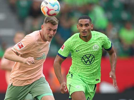 Artikelbild:Aufstellungen: Werder Bremen gegen VfL Wolfsburg
