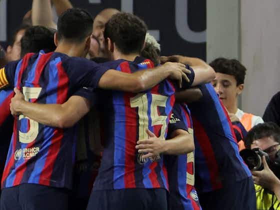 Artikelbild:FC Barcelona Kader: Die Trikotnummern 22/23