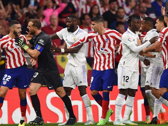 Imagen del artículo:Lamentable imagen de parte de la afición del Atlético de Madrid: insultos racistas a Vinicius Junior