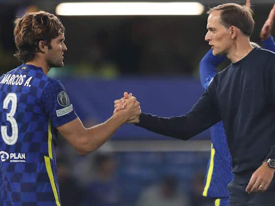 Article image:Thomas Tuchel insists issue with Marcos Alonso is 'solved'