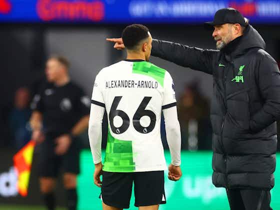 Article image:'It was weird' - Trent Alexander-Arnold reveals how Jurgen Klopp told Liverpool players his exit plans