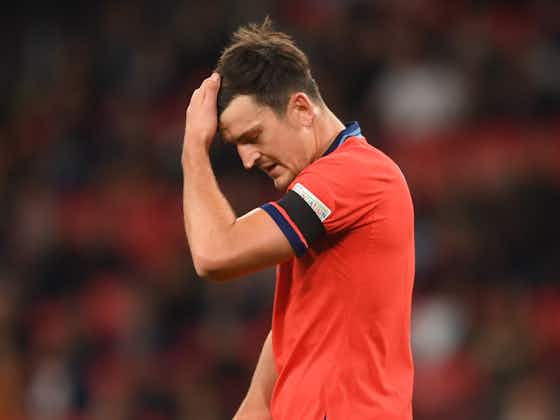 Article image:Luke Shaw defends England teammate Harry Maguire following disastrous Nations League showing