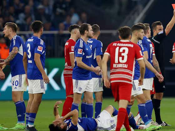 Artikelbild:Trotz Überzahl: Schalke verliert gegen Augsburg - Reaktionen zum Spiel