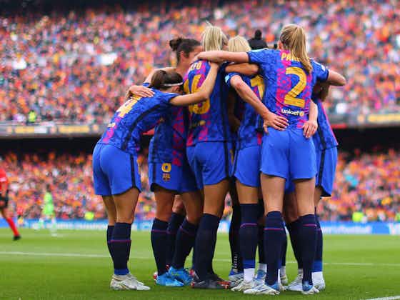 Article image:Barcelona to play two Women's Champions League group games at Camp Nou