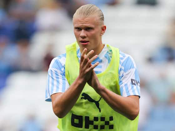 Article image:Erling Haaland 'not concerned' about settling in Premier League