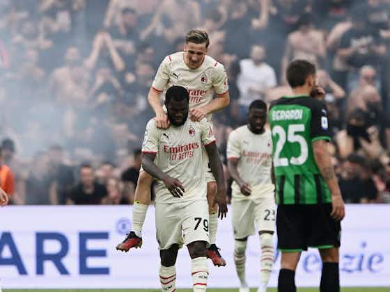 Article image:Sassuolo 0-3 AC Milan: Player ratings as Rossoneri end 11-year wait for Serie A crown