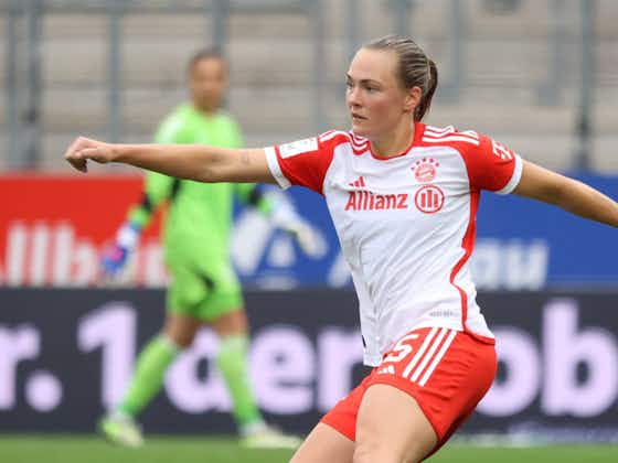 Artikelbild:Bayern-Frauen: Magdalena Eriksson bereit für Comeback gegen Leipzig