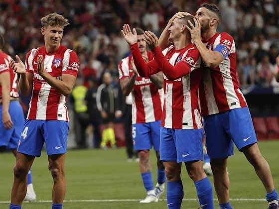 Imagen del artículo:La posible alineación del Atlético de Madrid para enfrentarse al Elche