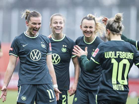 Artikelbild:Frauenfußball: Wolfsburg gegen PSG - der große Vergleich zum UWCL-Viertelfinale