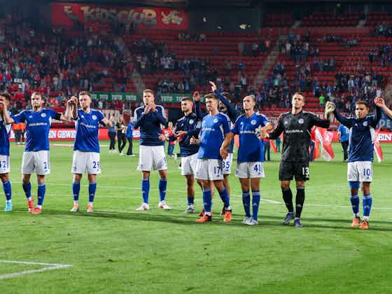 Artikelbild:Schalke 04: Die offizielle Aufstellung im Pokal gegen Bremer SV