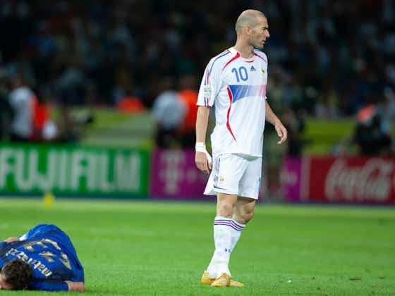 Article image:Zinedine Zidane admits he is 'not proud' of Marco Materazzi headbutt