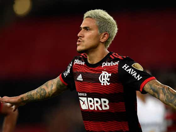 Imagem do artigo:Pedro se destaca em vitória do Flamengo na Libertadores; Hugo Souza vai mal e é vaiado