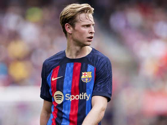 Article image:Frenkie de Jong left out of Barcelona squad to face Inter