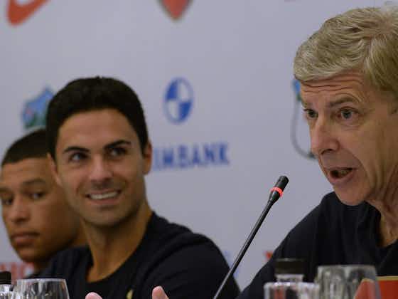 Article image:Mikel Arteta reveals title race advice from Arsene Wenger