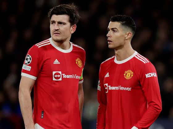 Article image:Cristiano Ronaldo 'could replace' Harry Maguire as Man Utd captain
