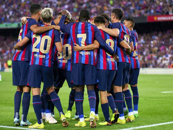 Imagen del artículo:El posible once titular del Barcelona para el debut liguero ante el Rayo Vallecano: Lewandowski y 10 más