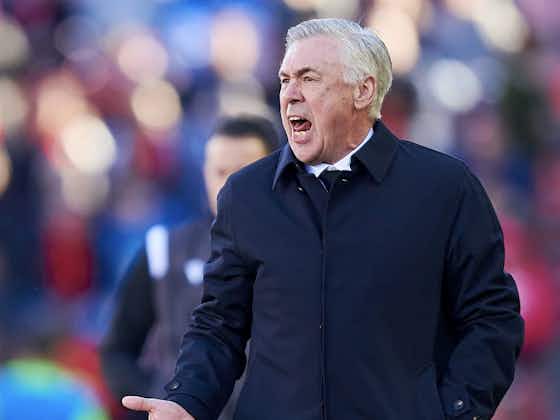 Article image:Carlo Ancelotti discusses title race after Real Madrid defeat