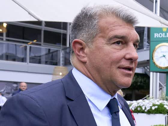Article image:Joan Laporta suddenly claims Barcelona have 'no intention of selling' Frenkie de Jong