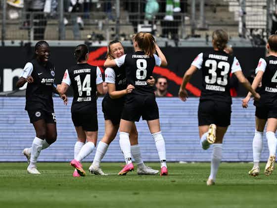 Artikelbild:Wer überträgt Eintracht Frankfurt Frauen gegen Juventus Turin? (UWCL-Quali)