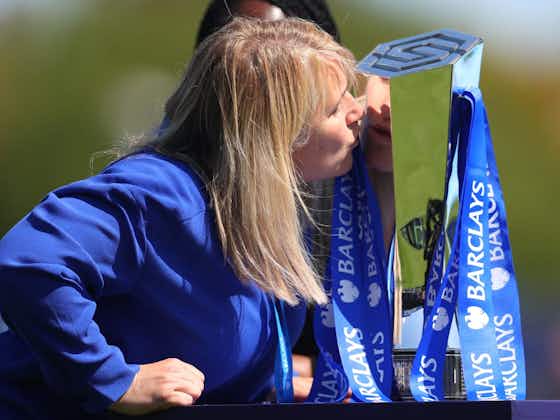 Article image:Emma Hayes admits 'relief' after Chelsea seal WSL title in dramatic fashion