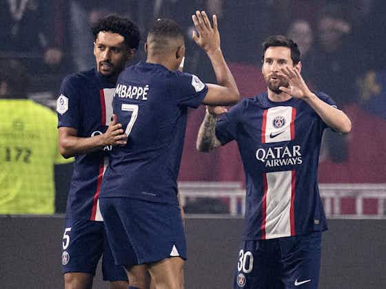 Article image:Lyon 0-1 PSG: Lionel Messi scores early winner in tight contest