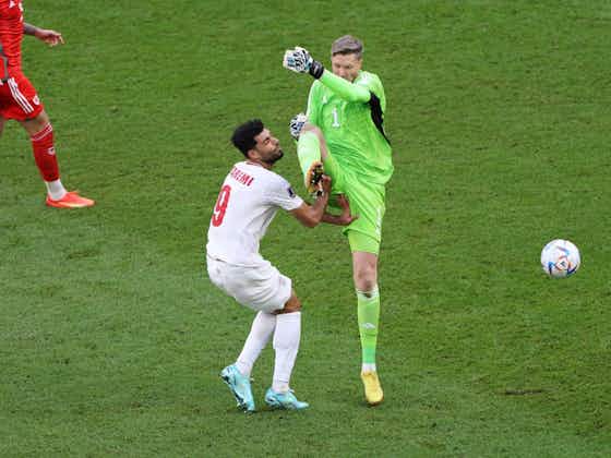 Article image:Wayne Hennessey scissor kick earns first red card of 2022 World Cup