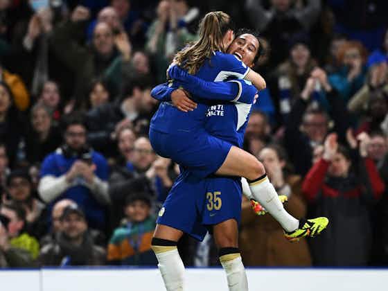 Article image:Chelsea secure place in Women's Champions League semi-finals