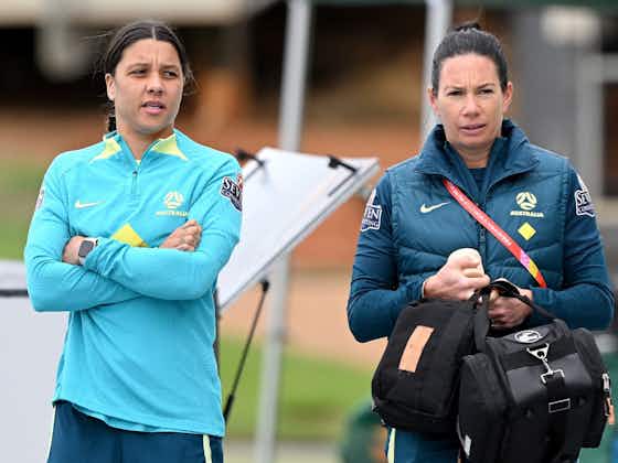Article image:Sam Kerr at risk of missing entire Women's World Cup group stage
