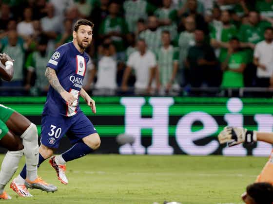 Article image:Lionel Messi breaks two Champions League records against Maccabi Haifa