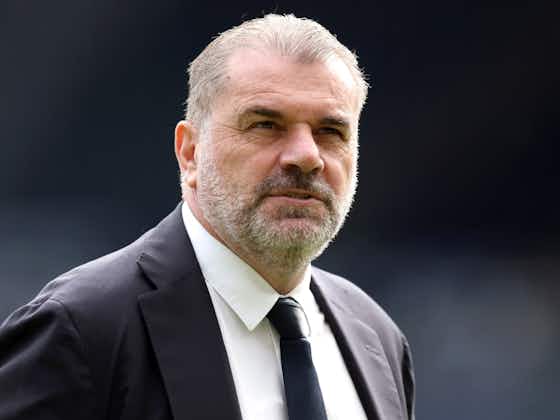 Article image:Ange Postecoglou literally laughs off 'worry' about facing Arsenal & Man City