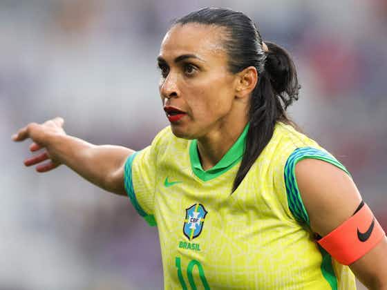 Artikelbild:Ein letztes Mal auf der Weltbühne: Marta kündigt Rücktritt aus Brasiliens Nationalmannschaft an